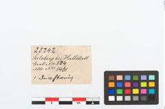 Etikett zu Bronzearmreif (NHMW-PRAE-025242)
